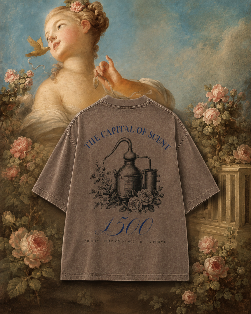 De La Forme Capital of Scent Embroidered & Graphic Tee