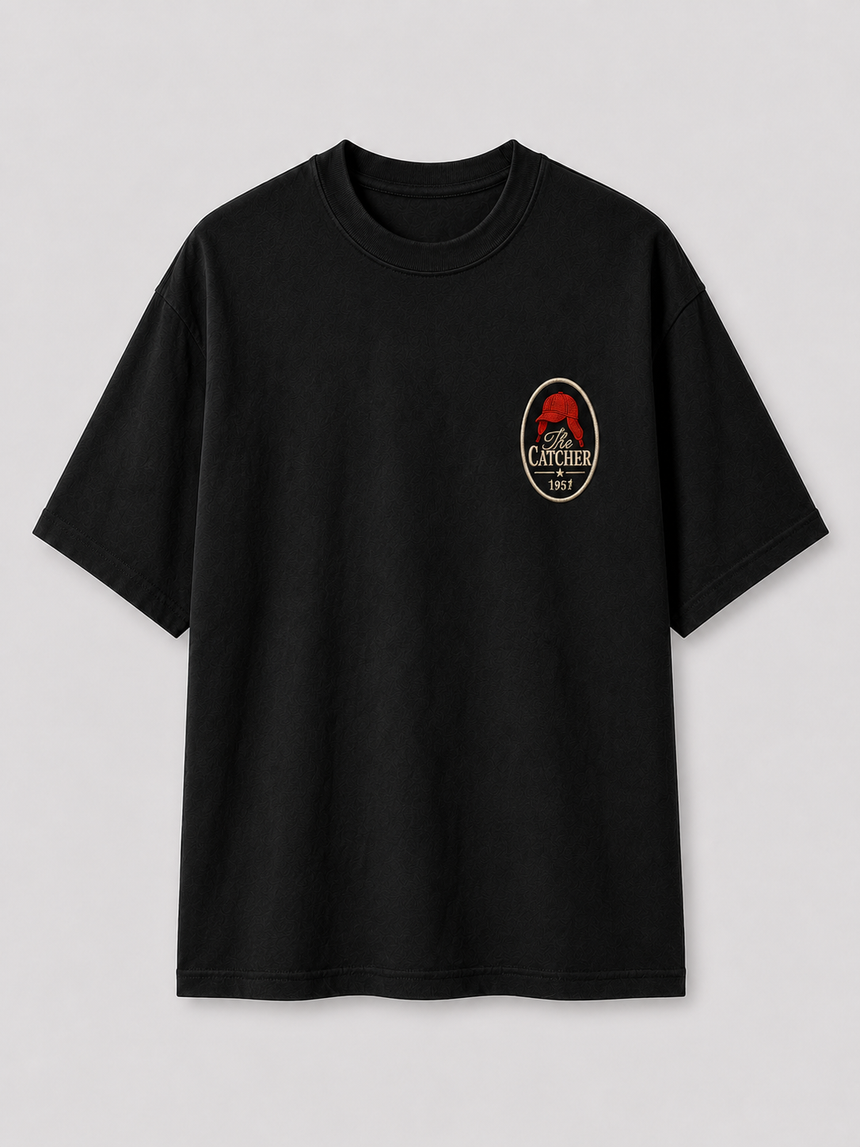 De La Forme The Catcher Embroidered Patch Tee