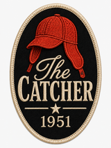 De La Forme The Catcher Embroidered Patch Tee