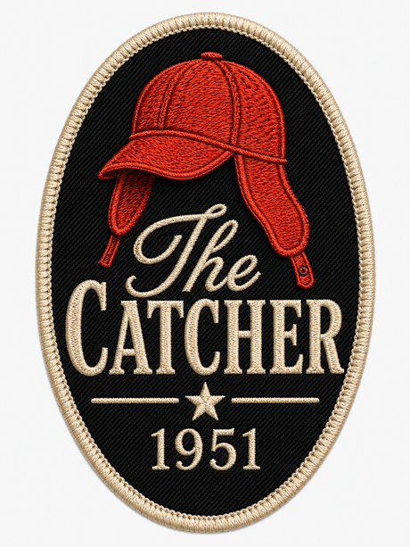 De La Forme The Catcher Embroidered Patch Tee