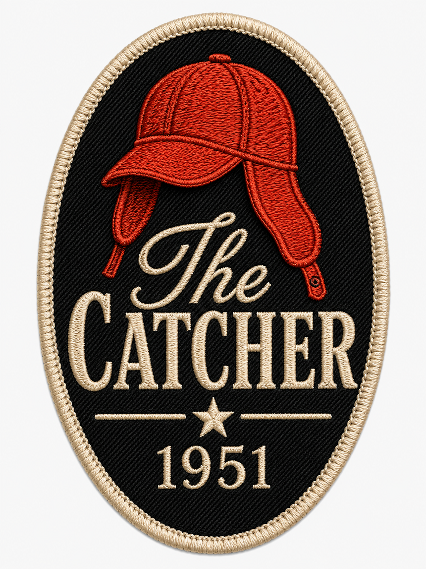 De La Forme The Catcher Embroidered Patch Tee