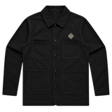 Dela Forme Classic Embroidered Chore Jacket (Vegan-Friendly)