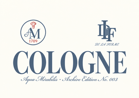 De La Forme Eau de Cologne Graphic Tee (Vegan-Friendly)