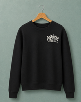 De La Forme Skeleton Embroidered Crewneck Sweatshirt