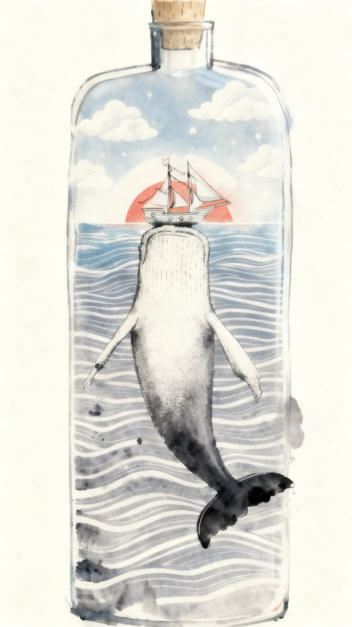 Vessel No.01 — The Silent Ocean Archive Oversized T-Shirt