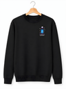 Star-Crossed Lovers Poison Bottle Embroidered Crewneck