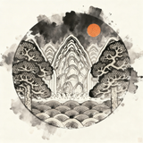 Ilwol Obongdo Korean Landscape Graphic T-Shirt – Archive Artwear Edition