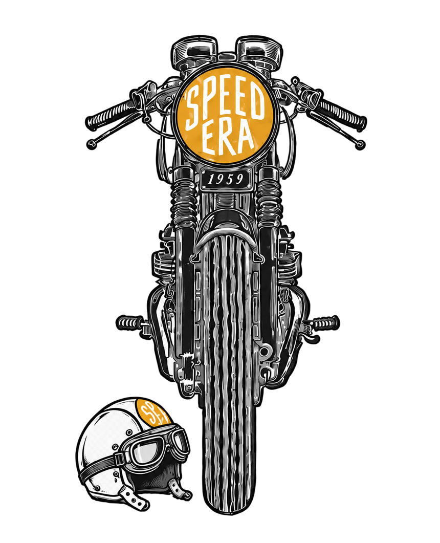 De La Forme Speed Era 1959 Graphic Tee