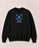 De La Forme FPV Drone Embroidered & Graphic Crewneck