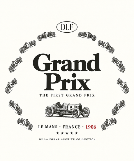 De La Forme Grand Prix Where Racing Began Crewneck