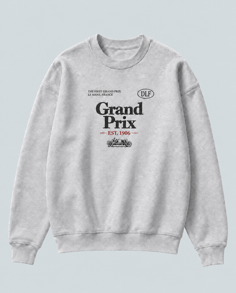 De La Forme Grand Prix Where Racing Began Crewneck