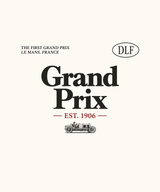 De La Forme Grand Prix Where Racing Began Stencil Safety Hood (Vegan-Friendly)