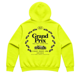 De La Forme Grand Prix Where Racing Began Stencil Safety Hood (Vegan-Friendly)