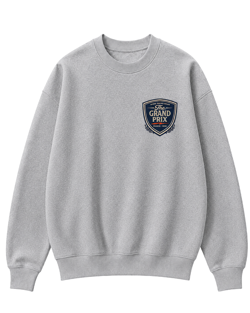 De La Forme Grand Prix Where Racing Began Crewneck