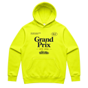 De La Forme Grand Prix Where Racing Began Stencil Safety Hood (Vegan-Friendly)