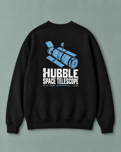 De La Forme Hubble Embroidered & Graphic Crewneck