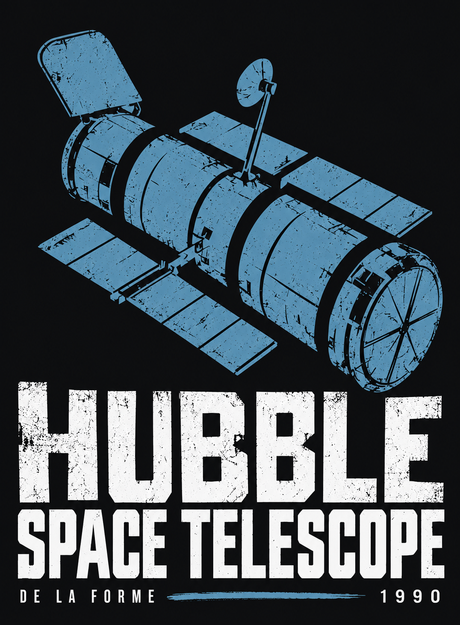 De La Forme Hubble Embroidered & Graphic Crewneck