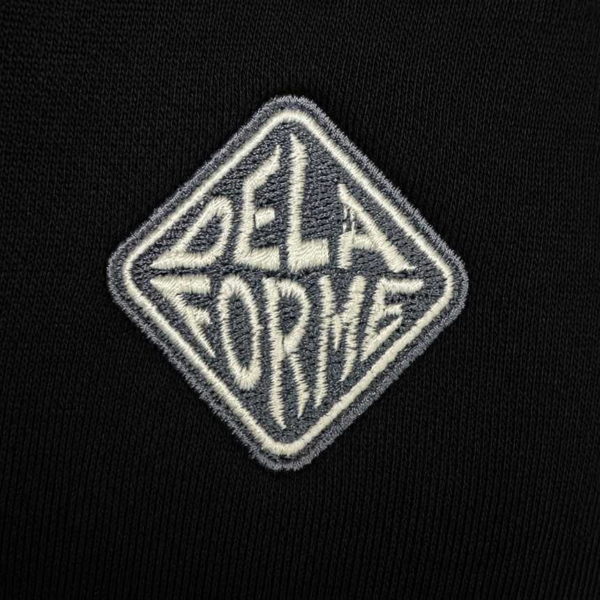 De La Forme Hubble Embroidered & Graphic Crewneck