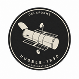 De La Forme Hubble Embroidered & Graphic Crewneck
