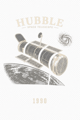 De La Forme Hubble Embroidered & Graphic Crewneck