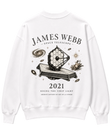 De La Forme James Webb Embroidered & Graphic Crewneck