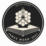 De La Forme James Webb Embroidered & Graphic Crewneck