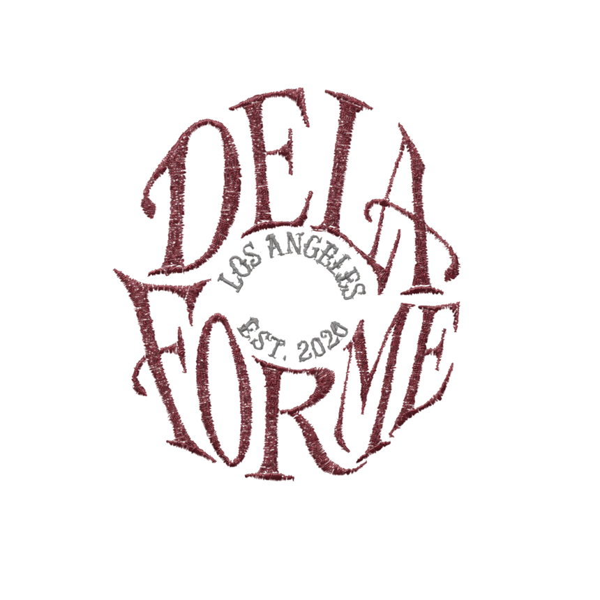 De La Forme Scent & Memory Embroidered & Graphic Tee