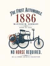 De La Forme Motorwagen First Automobile Crewneck