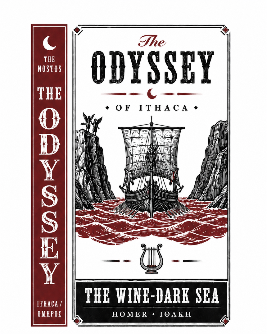 De La Forme The Odyssey Front & Back Graphic Tee