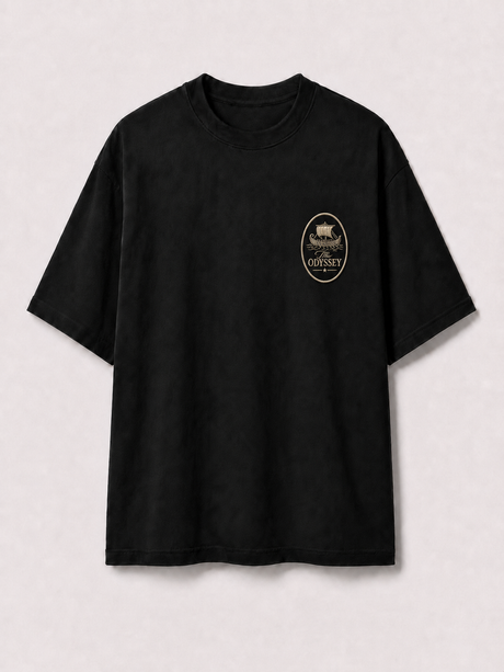 De La Forme The Odyssey Embroidered Patch Tee