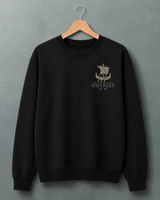 De La Forme Odyssey Ship Embroidered Crewneck Sweatshirt