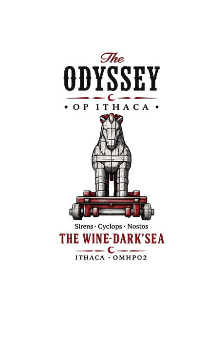 De La Forme The Odyssey Front & Back Graphic Tee