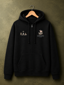 De La Forme Odyssey Troy to Ithaca Embroidered Zip-Up Hoodie