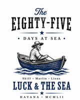 De La Forme The Old Man and the Sea Graphic T-Shirt