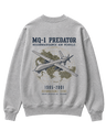 De La Forme MQ-1 Predator Embroidered & Graphic Crewneck
