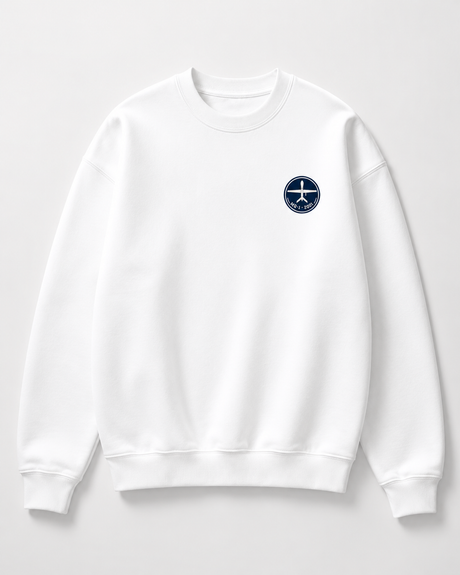 De La Forme MQ-1 Predator Embroidered & Graphic Crewneck