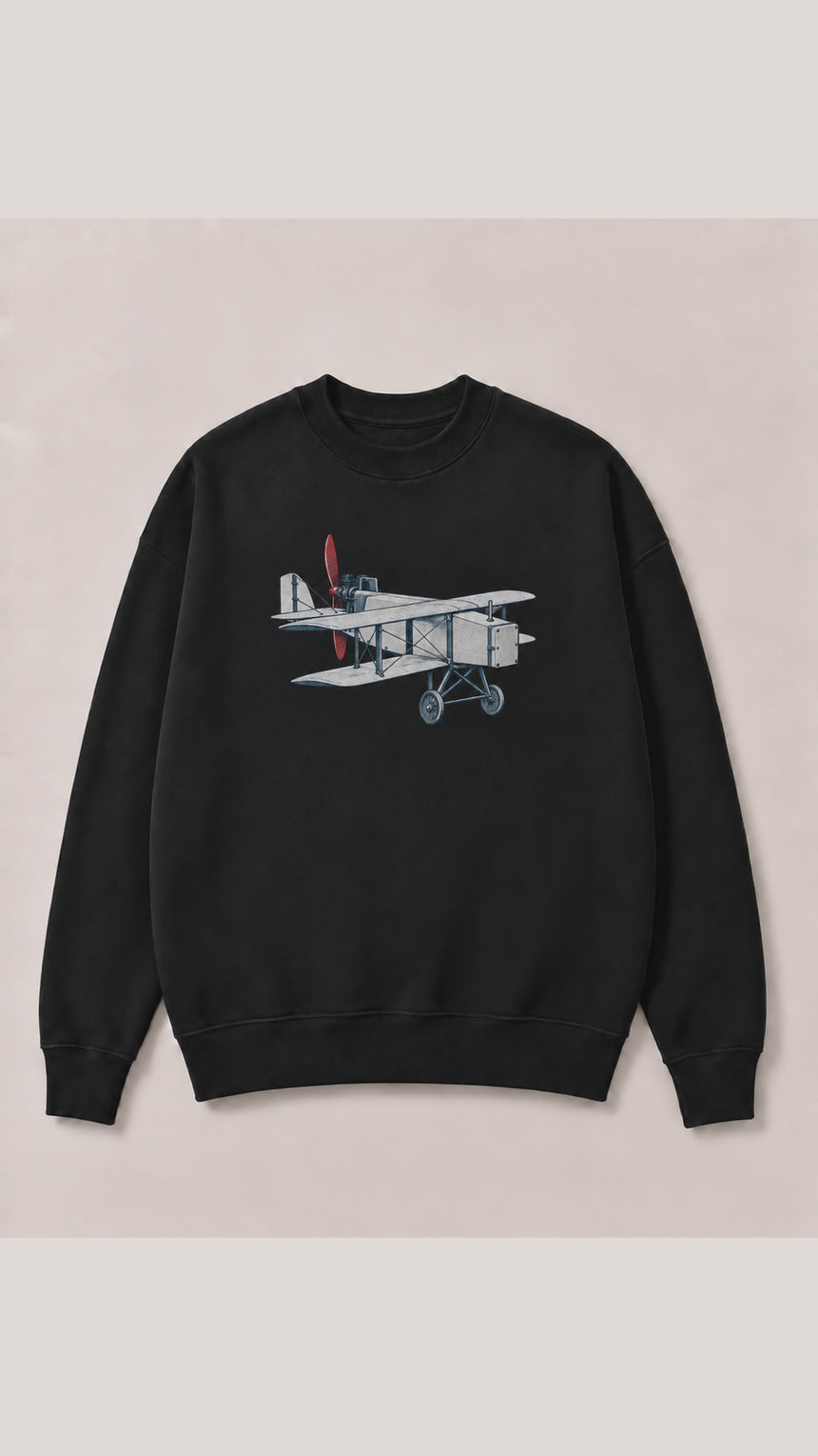 De La Forme Kettering Bug Embroidered & Graphic Crewneck