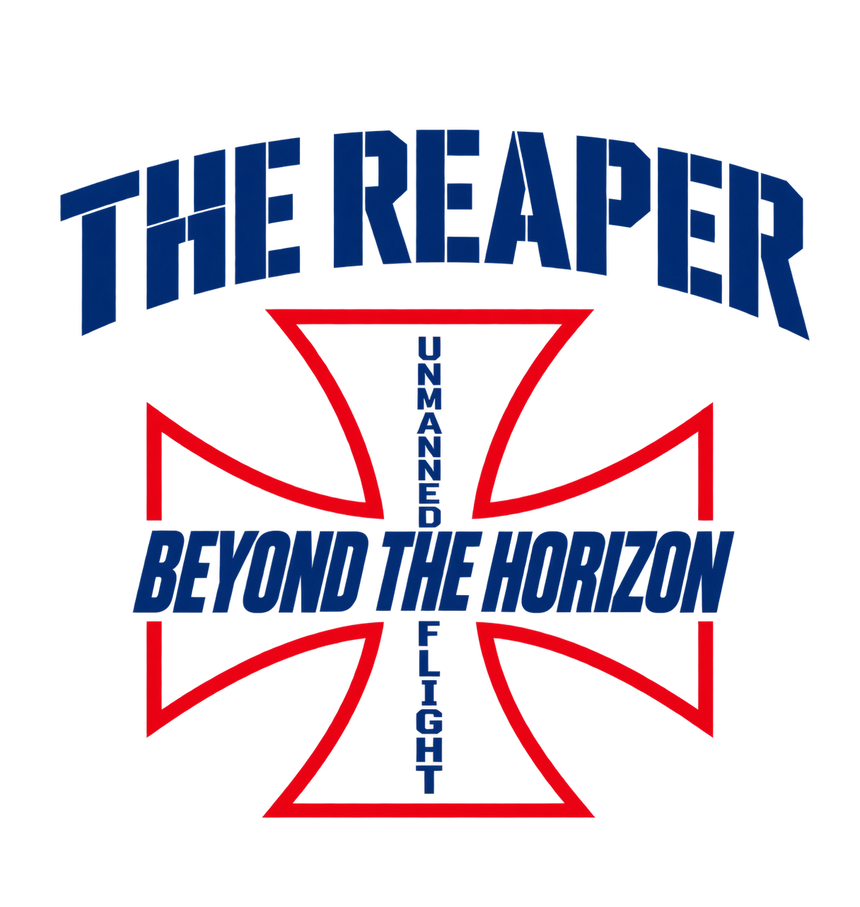 De La Forme MQ-9 Reaper Embroidered & Graphic Crewneck
