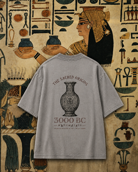 De La Forme Sacred Origins Embroidered & Graphic Tee