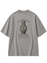 De La Forme Sacred Origins Embroidered & Graphic Tee