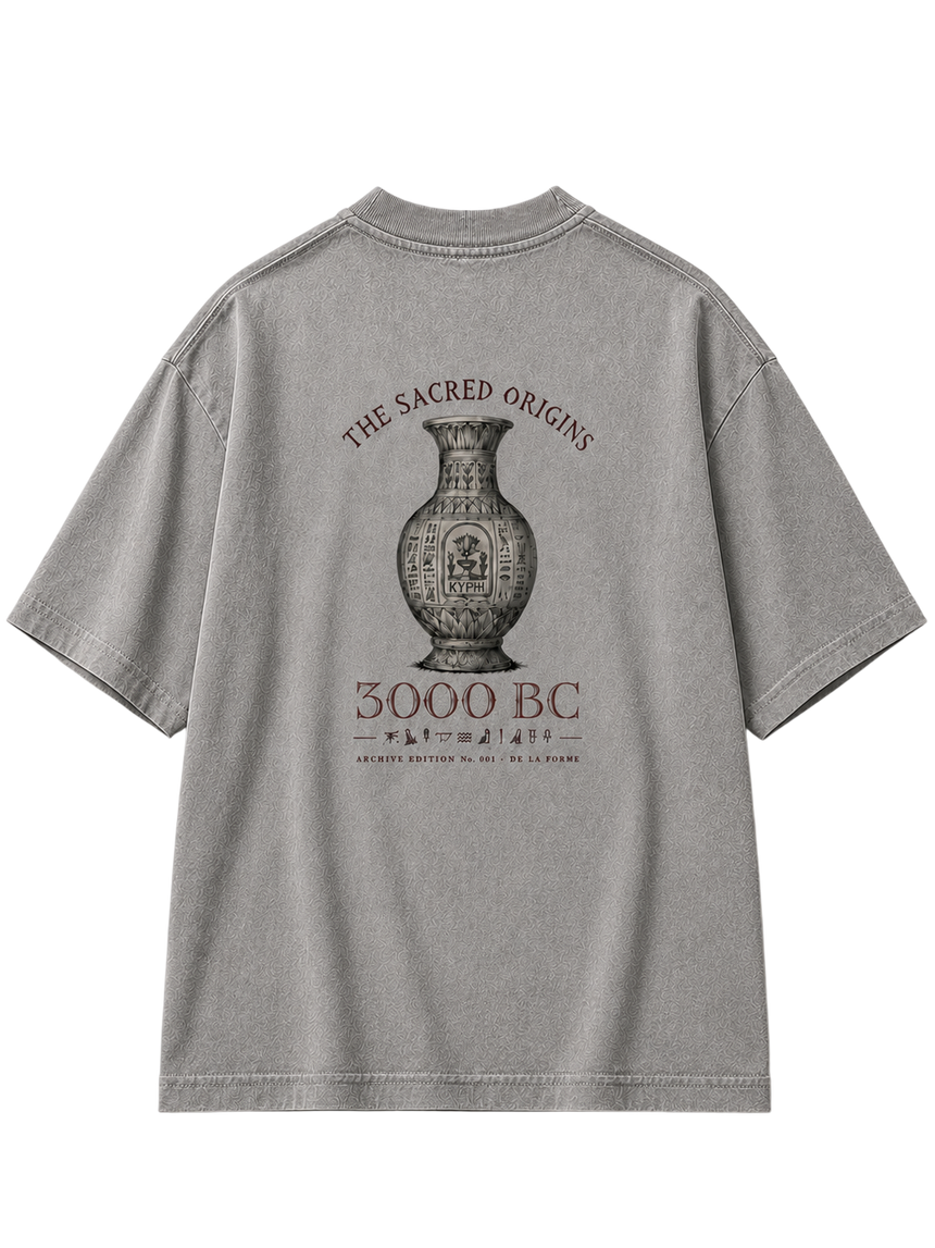 De La Forme Sacred Origins Embroidered & Graphic Tee