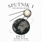 De La Forme Sputnik 1 Space Age Crewneck