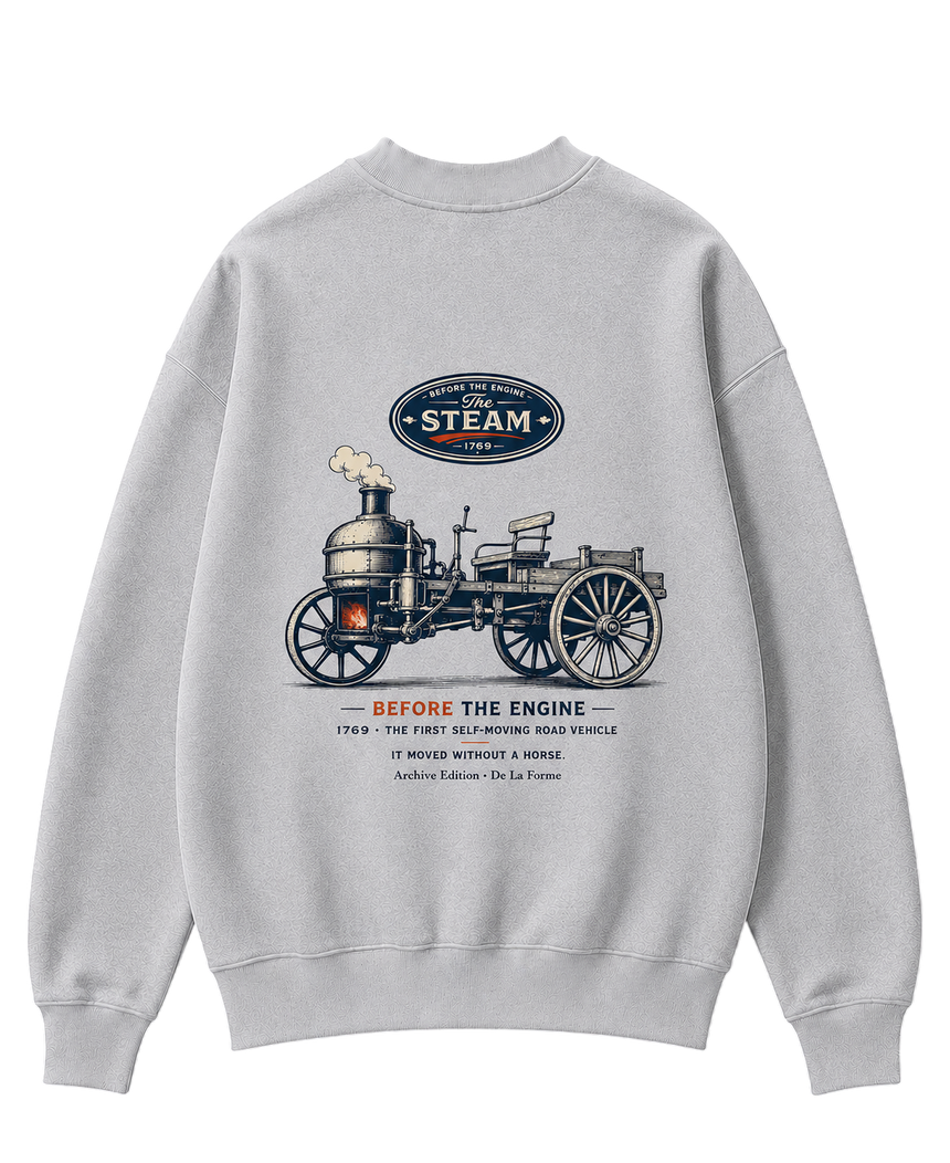 De La Forme The Steam Before the Engine Crewneck