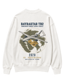 De La Forme Bayraktar TB2 Embroidered & Graphic Crewneck