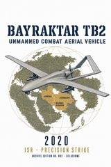 De La Forme Bayraktar TB2 Embroidered & Graphic Crewneck