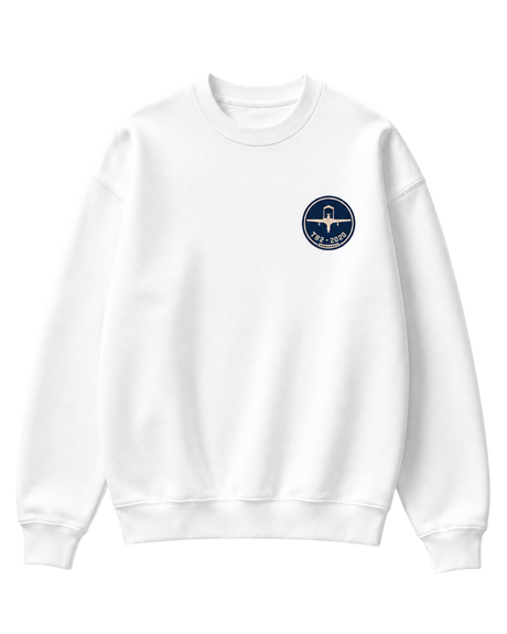 De La Forme Bayraktar TB2 Embroidered & Graphic Crewneck