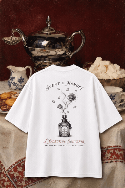 De La Forme Scent & Memory Embroidered & Graphic Tee