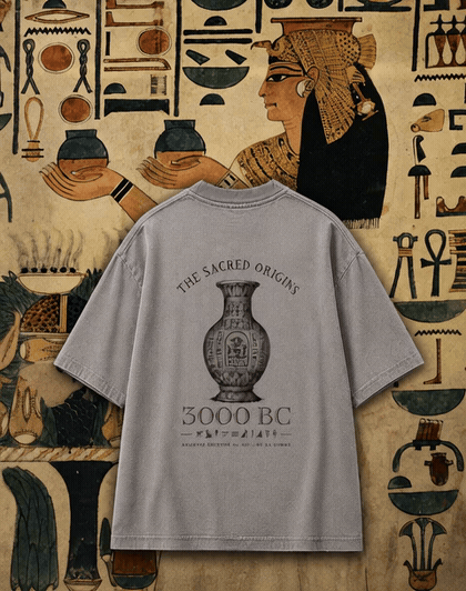 De La Forme Sacred Origins Embroidered & Graphic Tee