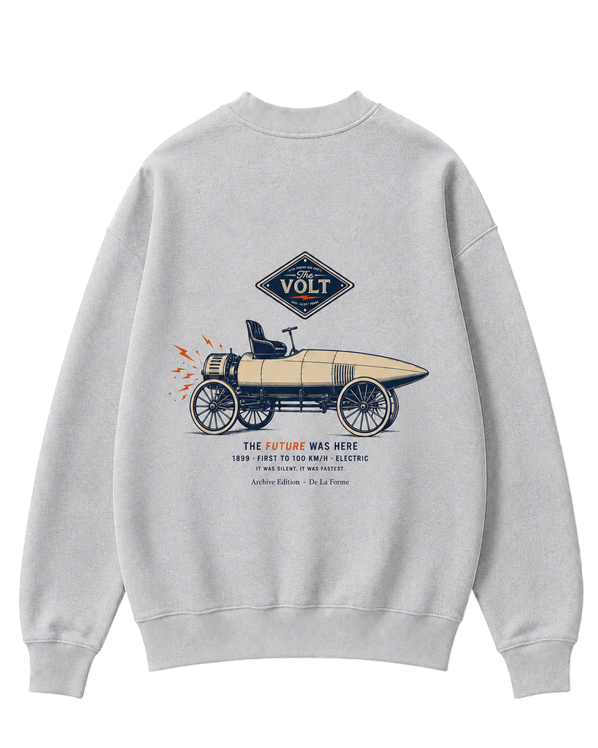 De La Forme The Volt Future Was Here Crewneck