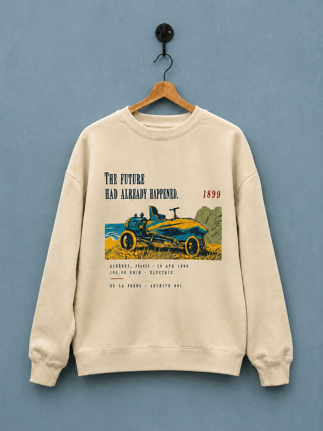 De La Forme The Volt Future Was Here Crewneck